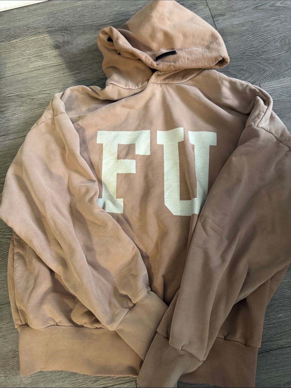 Fear of God FU hoodie size M